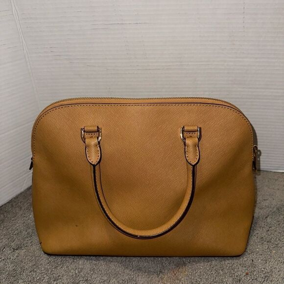 Michael Kors tan leather shoulder purse - Picture 2 of 5
